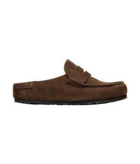 Birkenstock Naples Slippers Donkerbruin 1031701