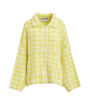 Essentiel Antwerp Knit Jacket Vesten Geel Joking