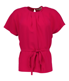 Natan Short Sleeved Top Tops Rood Elton-n6nj03