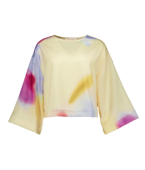 Coucou Blouse Tops Geel Martini