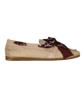 Toral Basket/bandana Loafers Beige Tl-nahua Bandana