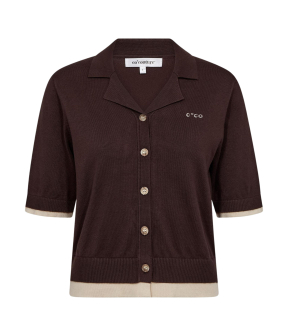 Co Couture Luecc Vesten Donkerbruin 42019