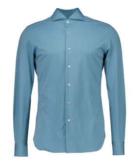 Xacus Active Shirt Lange Mouw Overhemden Turquoise Act520ml/11460