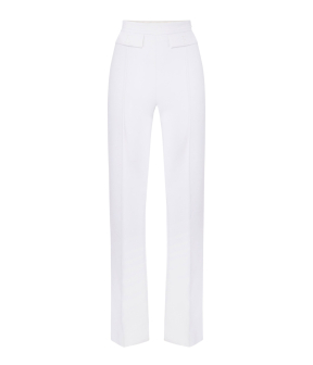 Elisabetta Franchi Women's Pants Pantalons Wit Pa17161e2