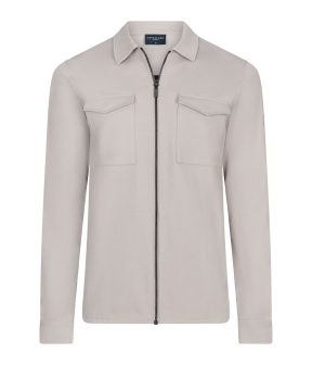 Cavallaro Zerino Overshirt Overshirts Beige 123261012