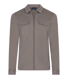 Cavallaro Zaverio Overshirt Overshirts Taupe 123261014