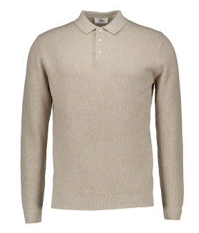 Gentiluomo Polo 3 Buttons Ls Polos Zand K4166-274