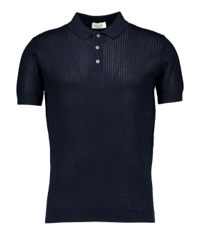 Gentiluomo Polo 3 Buttons Ss Polos Donkerblauw K4219-282