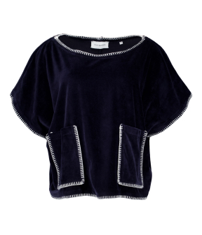 Love Sundaily Ss26sweat1 Sweaters Donkerblauw Jett