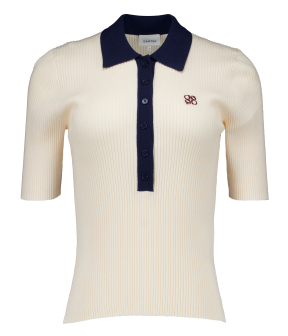 Dante 6 Byra Knitted Polo Polos Creme 261440