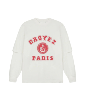 Croyez Bouclier Longsleeve Truien Off White Cra30026019