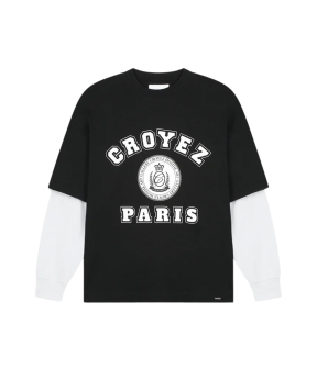Croyez Bouclier Longsleeve Truien Zwart Cra30026019