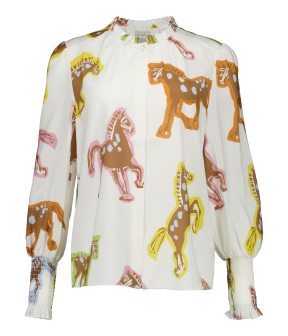 Herzen's Angelegenheit Bluse Blouses Ecru 25261-6083