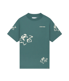 Croyez Cr1-hs25-75 T-shirts Groen Cr1-hs25-75