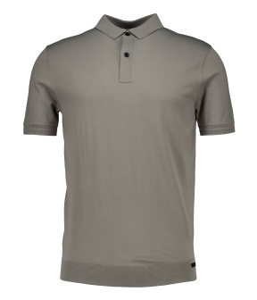 Genti Polo 2 Buttons Ss Polos Groen K4122-1260