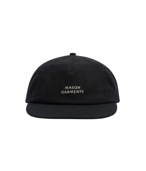 Mason Garments Cap Totone Petten Zwart Acc-29
