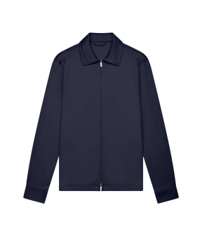 Valenza Supima Overshirt Overshirts Donkerblauw 1132