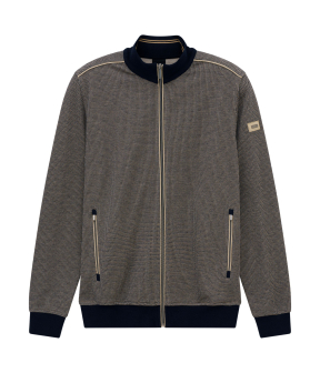 Bugatti Herren Jacke Wirk  Blauw 8750-15142e