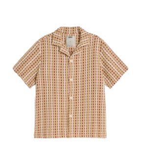 Oas 101001  Rood Lano Cuba Shirt