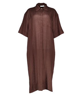 Milla S26m-1023134 Jurken Bruin S26m-1023134