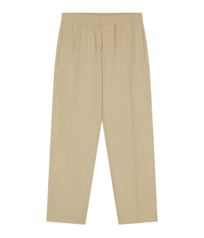 Olaf Slim Elasticated Pant Pantalons Beige M240401