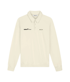 Olaf Script Friends Oversized Polo Polos Off White M240206