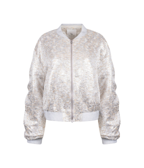 Nukus Babette Bomber  Zilver Nks13096