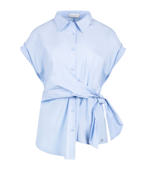 Nukus Aneta Top  Lichtblauw Nks01156