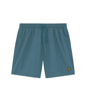 Lyle&scott Plain Zwembroeken Petrol Sh1204vb