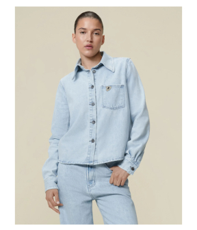 Lois Isa Blouses Lichtblauw 3486-7973