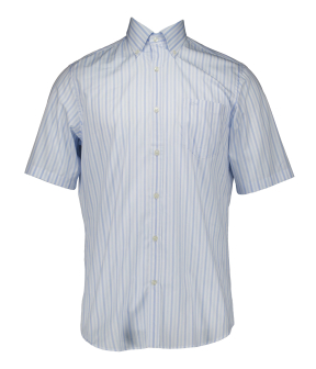 Paul & Shark 26413055 Korte Mouw Overhemden Lichtblauw 26413055