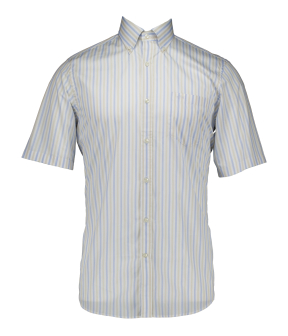 Paul & Shark 26413055 Korte Mouw Overhemden Beige 26413055