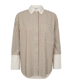 Co Couture Avaracc Blouses Ecru 45085