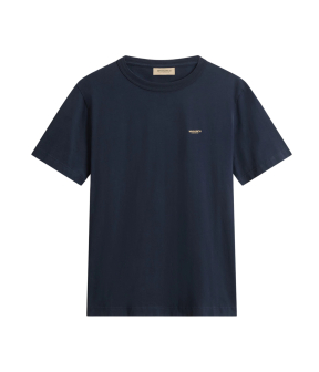 Woolrich Cotton Logo T-shirts Donkerblauw Cfwote2012mrut5334