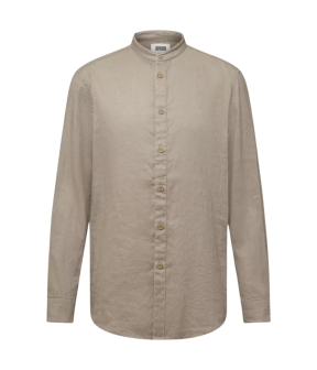 Drykorn Taloc Lange Mouw Overhemden Lichtbruin 126106 Taloc