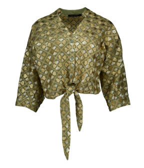 Greek Archaic Kori 4065043 Tops Groen S26k-4065043