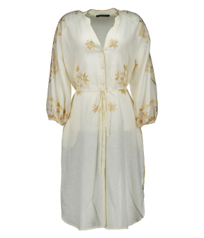 Greek Archaic Kori 26k-2143242 Jurken Off White 26k-2143242