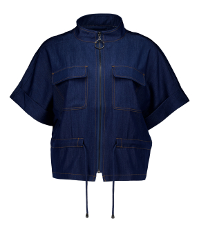 Co Couture Terrycc Vesten Donkerblauw 40036