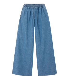 American Vintage Izeway Pantalons Blauw Ize10ae26