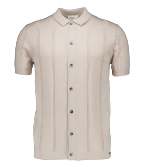 Gentiluomo K4188-272 Korte Mouw Overhemden Beige K4188-272