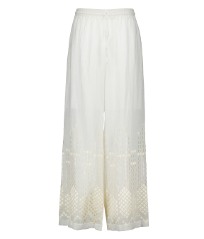 Greek Archaic Kori 4081083 Pantalons Wit S26k-4081083