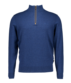 Bugatti Herren Pullover 1/1 Arm  Blauw 7500-15510e
