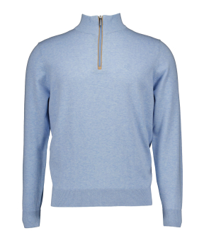 Bugatti Herren Pullover 1/1 Arm  Lichtblauw 7500-15510e