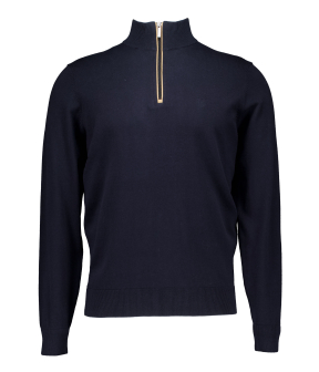 Bugatti Herren Pullover 1/1 Arm  Donkerblauw 7500-15510e