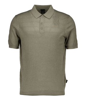 Bugatti Herren Polo 1/2 Arm Polos Groen 7100-15553e