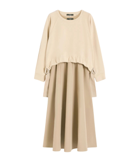 Max Mara Weekend Wkddestino Jurken Lichtbruin 2615631021600