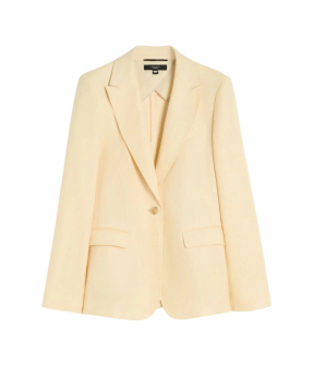 Max Mara Weekend Wkdnalut Blazers Lichtgeel 2615041072600