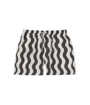 Oas 5001 Zwembroeken Groen Forest Waver Swim Shorts