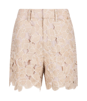 Nukus Dagmar Short Flower  Zand Nks09103