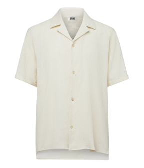 Drykorn Bijan_2 Korte Mouw Overhemden Off White 152305 Bijan_2